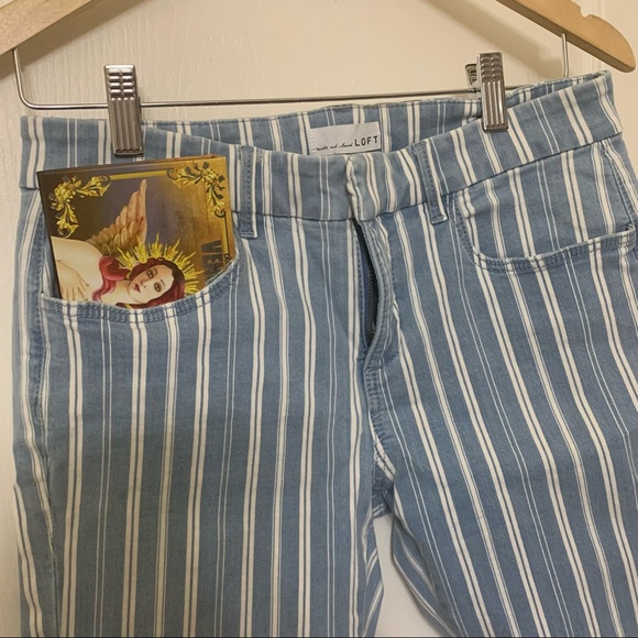 Petite LOFT stripe pant - Picture 4 of 6